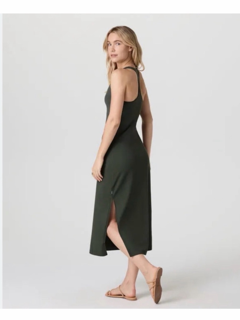 Vuori Halo Racerback Kale Green - Picture 3 of 7
